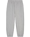 Gray Label Pantaloni da Tuta - Grigio Melange - 100% Felpa di Cotone Organico GOTS Pantaloni Lunghi