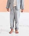 Gray Label Pantaloni Lunghi con Risvolti alle Caviglie, Grigio Melange (12-24 mesi) - 100% cotone bio Pantaloni Lunghi