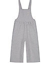 Gray Label Salopette Felpata, Grigio (Taglie Baby) - 100% cotone organico Salopette