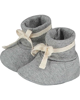 Gray Label Scarpine Baby Grigio - Cotone Bio Morbidissimo Pantofole