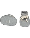Gray Label Scarpine Baby Grigio - Cotone Bio Morbidissimo Pantofole