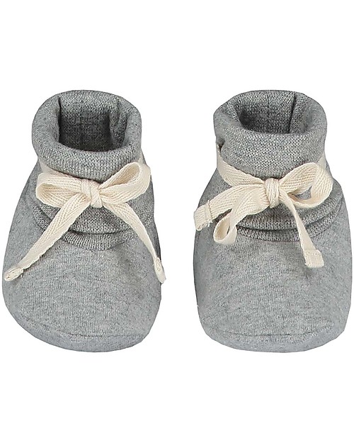 Gray Label Scarpine Baby Grigio - Cotone Bio Morbidissimo Pantofole