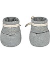 Gray Label Scarpine Baby Grigio - Cotone Bio Morbidissimo Pantofole