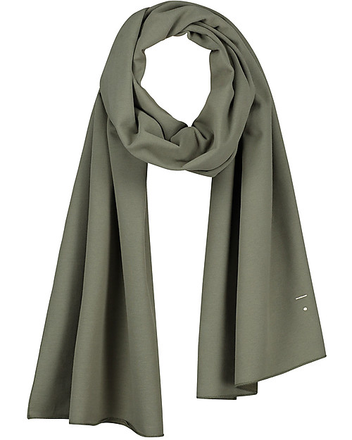 Gray Label Sciarpa Bimbi, Cotone Bio Morbidissimo, Salvia - Taglia unica Sciarpe