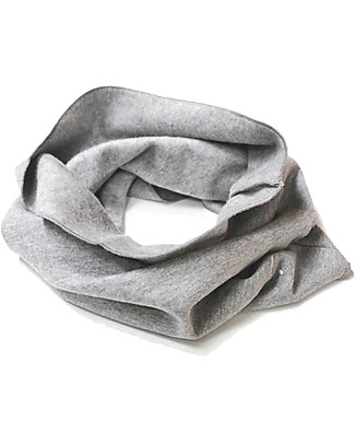Gray Label Sciarpa Infinity Cotone Bio Morbidissimo, Grigio Melange - Taglia unica 2-8 anni Sciarpe e Mantelle