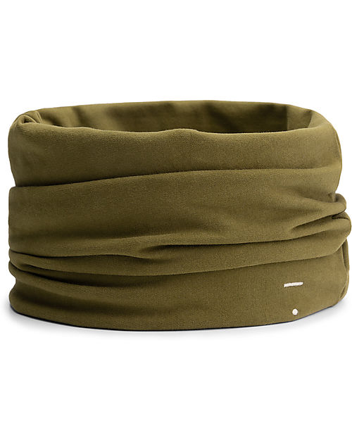Gray Label Sciarpa Infinity - Verde Oliva - 100% Felpa di Cotone Bio GOTS Sciarpe