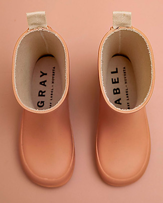 Gray Label Stivaletti Pioggia GL x Novesta - Rosa - 100% Gomma Naturale Stivali Pioggia