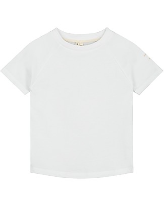 Gray Label T-shirt con Bordo Arrotondato - Bianco (dai 2 anni in su) - 100% cotone bio T-Shirt e Canotte