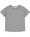 Gray Label T-shirt con Bordo Arrotondato - Grigio Melange (dai 2 anni in su) - 100% cotone bio T-shirt