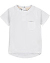 Gray Label T-shirt con Taschino e Bordo Arrotondato - Bianco (dai 2 anni in su) - 100% cotone bio T-shirt
