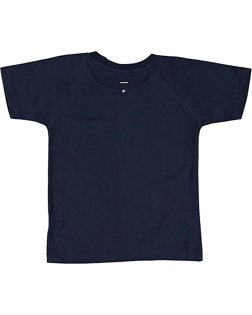 Gray Label T-Shirt Girocollo Classica - Blu Scuro - 100% jersey di cotone bio T-shirt