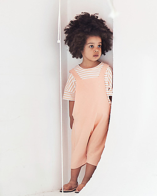 Gray Label T-shirt Oversize, Righe Pop/Bianco - 100% cotone bio T-shirt