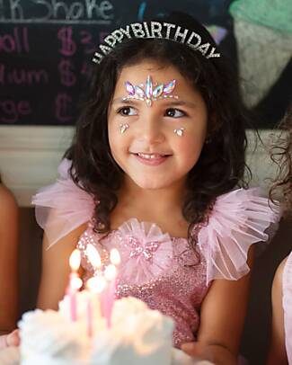 Great Pretenders Brillantini per il Viso - Unicorno - Rosa Travestimenti