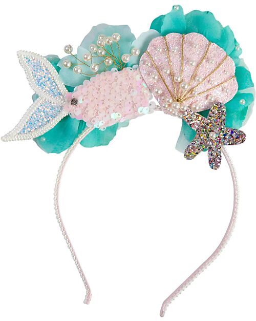 Great Pretenders Cerchietto da Sirena - Colori Pastello Travestimenti