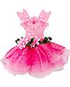 Great Pretenders Costume da Fata Fairy Bloom Deluxe, Rosa - Comprende vestito, ali e cerchietto Travestimenti