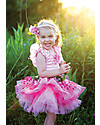 Great Pretenders Costume da Fata Fairy Bloom Deluxe, Rosa - Comprende vestito, ali e cerchietto Travestimenti