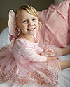 Great Pretenders Costume da Principessa - Rosa/Oro con Brillantini - Comprende Tutu ed Ali! Travestimenti