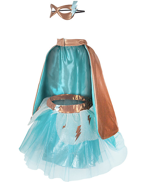 Great Pretenders Costume da Supereroina - Comprende Tutu + Mantello + Maschera! Travestimenti