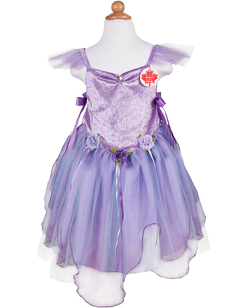 Great Pretenders Costume Fata Forest Fairy, Viola con brillantini Travestimenti