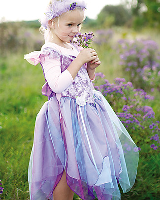 Great Pretenders Costume Fata Forest Fairy, Viola con brillantini Travestimenti