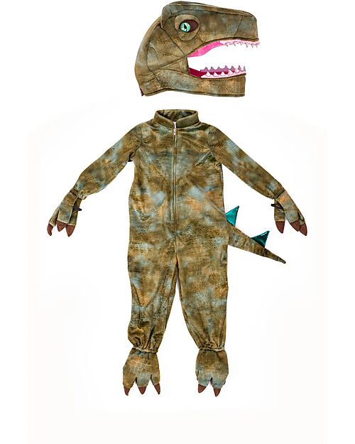 Great Pretenders Costume Raptor Deluxe per Bambini - A Land Before Mine - 2-3 anni Travestimenti