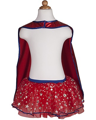 Great Pretenders Costume Supereroe da Bambina - Comprende tutu, mantello e maschera! Travestimenti