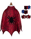 Great Pretenders Costume Supereroe Ragno - Comprende mantello, maschera e polsini Travestimenti