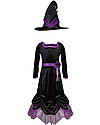 Cappello da strega velluto donna - Halloween - Vegaooparty