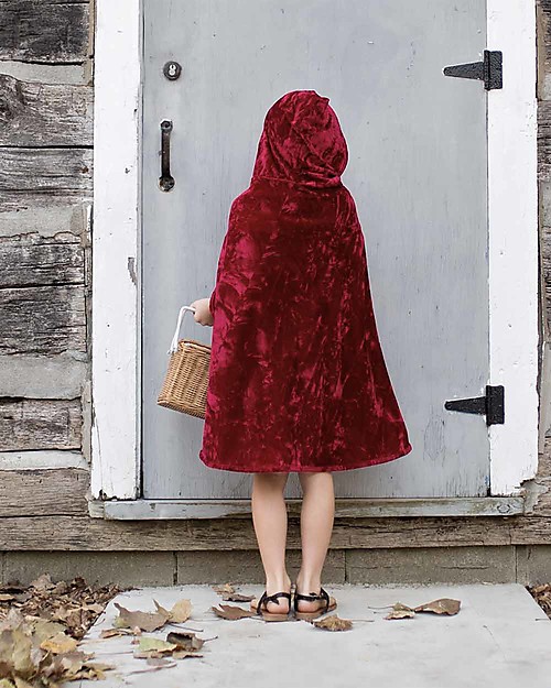 Great Pretenders Mantello per Costume da Cappuccetto Rosso Travestimenti