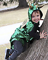 Great Pretenders Mantello per Costume da Drago - Verde ed Oro Travestimenti