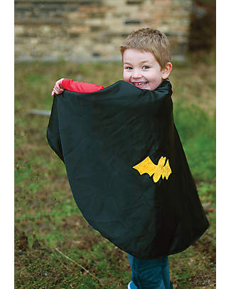 Great Pretenders Set Mantello per Costume di Carnevale Reversibile e Maschera, Ragno/Pipistrello - 2 costumi in 1! null