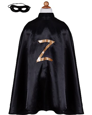 Great Pretenders Set per Costume da Zorro - Comprende Mantello e Maschera Travestimenti