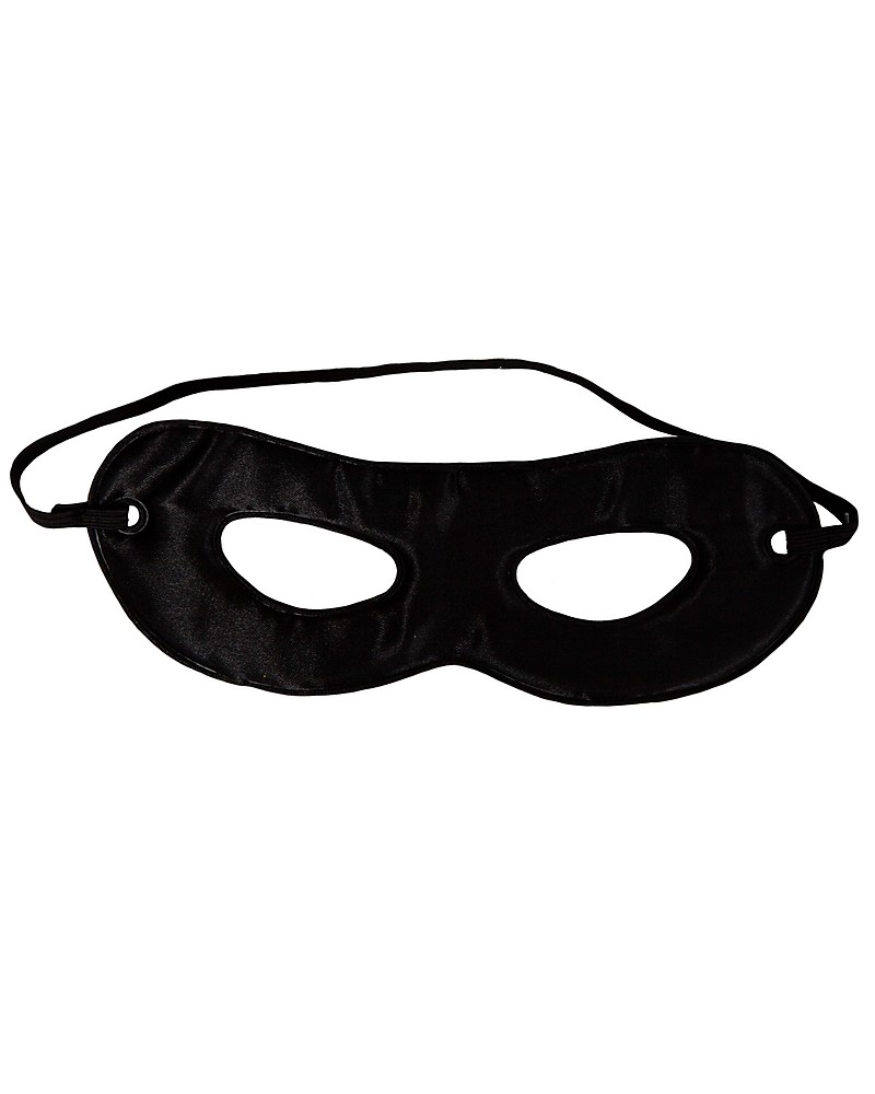 EVRYLON Maschera Zorro Adulto Mascherina Cavaliere Adatta Anche per Pulcinella E Uomo Mascherato Colore Nera in PVC Accessori per Travestimenti E Costumi di Halloween E Carnevale