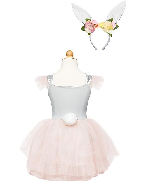 Great Pretenders Vestito da Coniglietto - Comprende vestitino e orecchiette - 3/4 Anni Travestimenti
