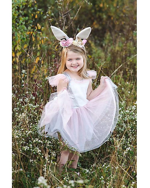 Great Pretenders Vestito da Coniglietto - Comprende vestitino e orecchiette - 3/4 Anni Travestimenti