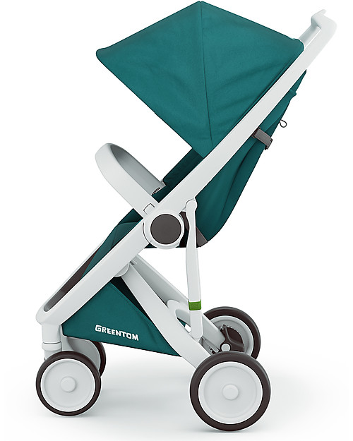 Greentom Set Rivestimento per Telaio Greentom Classic, 6+ mesi - Teal Petrolio Cappottine e Rivestimenti