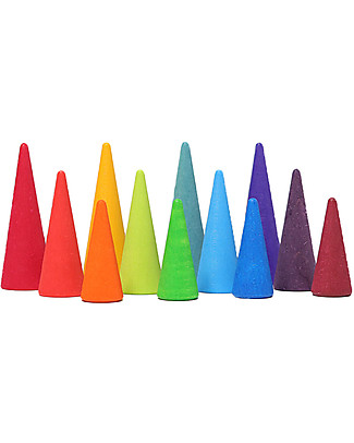 Grimm's Foresta Arcobaleno - 12 pezzi - Mille idee e paesaggi! Attività Montessori