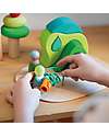 Grimm's Gioco Educativo in Legno - Small World Play In the Woods - 19 Pezzi Giochi Montessoriani