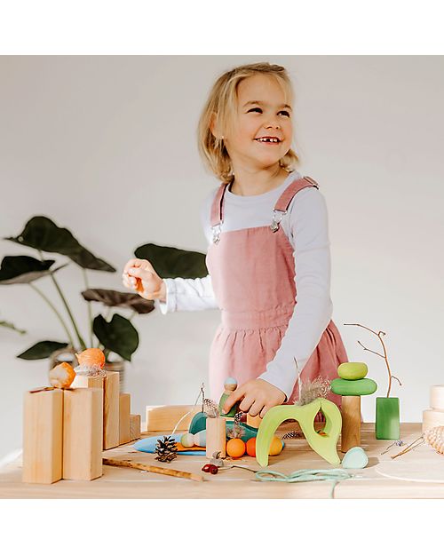 Grimm's Gioco Educativo in Legno - Small World Play In the Woods - 19 Pezzi  unisex (bambini)