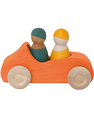 Grimm's Macchina Decappottabile Grande - Arancione Giochi Montessoriani