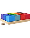 Grimm's Set 12 Scatoline Montessoriane - Arcobaleno - Legno Giochi Montessoriani
