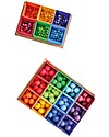 Grimm's Set 12 Scatoline Montessoriane - Arcobaleno - Legno Giochi Montessoriani