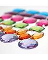 Grimm's Set 28 Pietre Glitter - Giganti - Decora la Creatività! Giochi Montessoriani