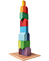 Grimm's Set Costruzioni in Legno Piccole Casette - 15 pezzi - Originale, divertente, educativo! Costruzioni in Legno