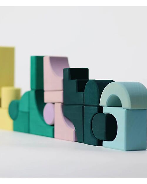 Grimm's Set Costruzioni Movement - Multicolore - 1+ Anni Costruzioni in Legno