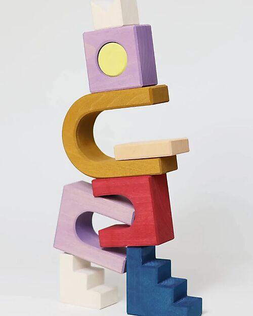 Grimm's Set Costruzioni Panorama - Multicolore - 1+ Anni Costruzioni in Legno