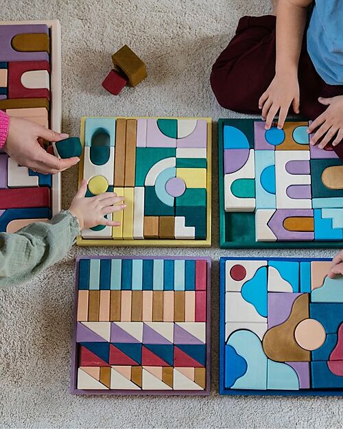 Grimm's Set Costruzioni Panorama - Multicolore - 1+ Anni Costruzioni in Legno