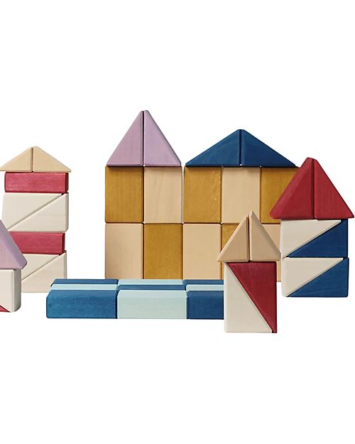 Grimm's Set Costruzioni Piccolo Rhythm - Multicolore - 1+ Anni Costruzioni in Legno
