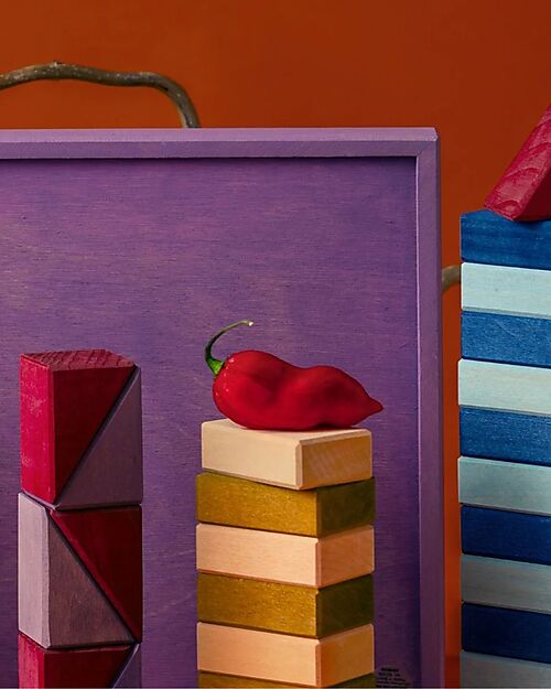 Grimm's Set Costruzioni Piccolo Rhythm - Multicolore - 1+ Anni Costruzioni in Legno