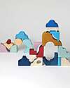 Grimm's Set Costruzioni Piccolo Wave - Multicolor - 1+ Anni Costruzioni in Legno